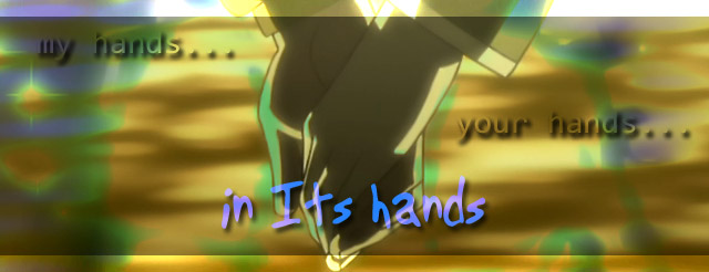 Poster de l'AMV in Its hands