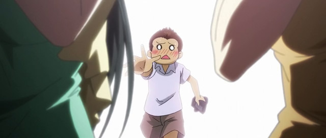 Screenshot du mini-AMV Lollipop, utilisant l'anime Maji de watashi ni koi shinasai!