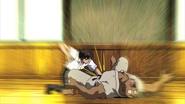 Screenshot du mini-sketch Kenshiro